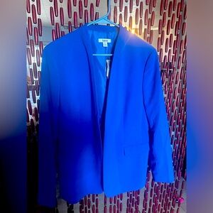Barlll Blue open blazer, from Macys, brand new never worn. Excellent condition!